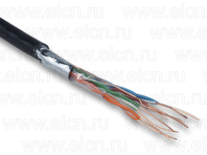 FTP-P-5е 4х2х24 AWG Testel  cca (в п/э) внешний